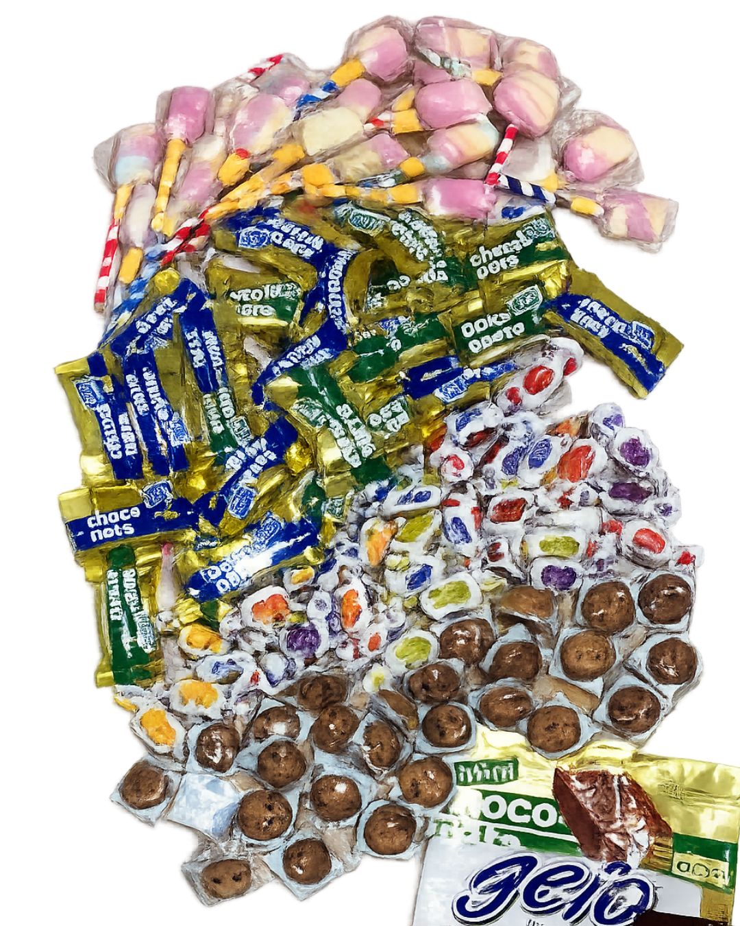 Pinata Filling (Mix of high quality chocolates, sweets & cookies for 20 Children)
